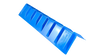 48" Vee Board Corner Protector - Heavy-Duty HDPE Corner Guard for Cargo Straps and Tarps CasterHQ
