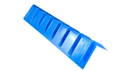 48" Vee Board Corner Protector - Heavy-Duty HDPE Corner Guard for Cargo Straps and Tarps CasterHQ