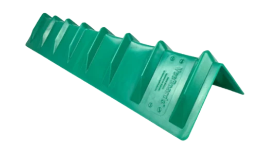 48" V-Board Corner Protector for 2-4" Webbing - Green CasterHQ
