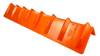 48" V-Board Corner Protector for 2-4" Webbing - Orange CasterHQ