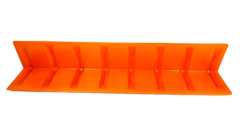 48" V-Board Corner Protector for 2-4" Webbing - Orange CasterHQ