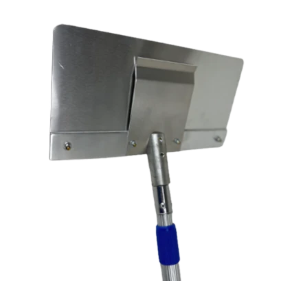 8ft V-Shaped Corner Protector Placement Tool - Heavy Duty Aluminum Extension Handle for Flatbed Trucks CasterHQ