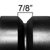 4" X 1-1/2" V GROOVE WHEEL - 350 lbs Capacity CasterHQ