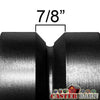 8" X 2" V GROOVE WHEEL - 1,200 lbs Capacity CasterHQ