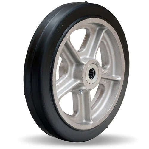 Hamilton Moldon Rubber Wheel | 10" x 2" | Aluminum Core | 730 lbs. Load Capacity Hamilton