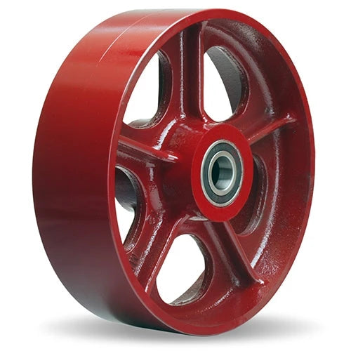 Hamilton 10" x 2.5" Metal Wheel with 3/4" Precision Ball Bearings - 2,500 lb Capacity Hamilton