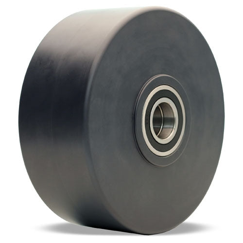 Hamilton Nylast Cast Nylon Wheel W-1040-NYB-1-1/4, 10 inch by 4 inch with Precision Ball Bearing for Industrial Use