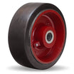 Hamilton W-1040-R-1 10" x 4" Mold-on Rubber Industrial Wheel – 22800 lb | CasterHQ