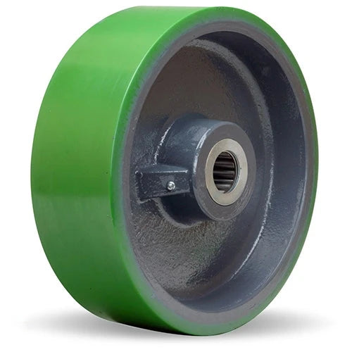 Hamilton W-1230-D-1 Duralast Wheel - 12" Polyurethane on Cast Iron for Heavy-Duty Applications Hamilton