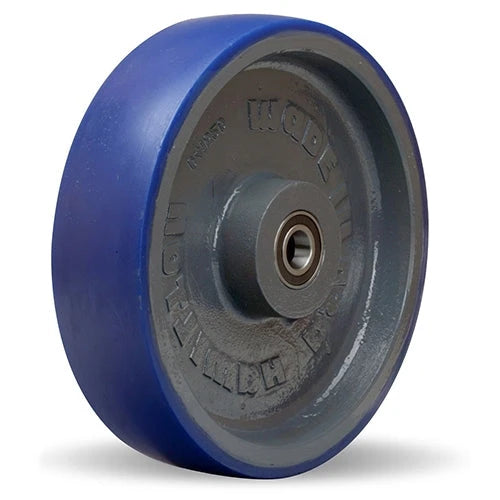 Hamilton W-1230-SPT-1-1/4 Ergo-Glide Poly Wheel - 12" Dia x 3" Wide, Precision Roller Bearing - Durable & Versatile Hamilton