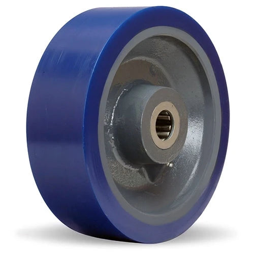 Hamilton Superlast 6000 lbs Capacity Polyurethane on Steel Wheel 12x4" - Plain Bore 2 7/16" Heavy Duty Industrial Caster Hamilton
