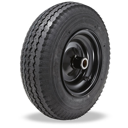 Hamilton W-164-PR-1 Pneumatic Rubber Wheel - 16" Air-Filled Tire with 1" Roller Bearing for Industrial & Outdoor Use Hamilton