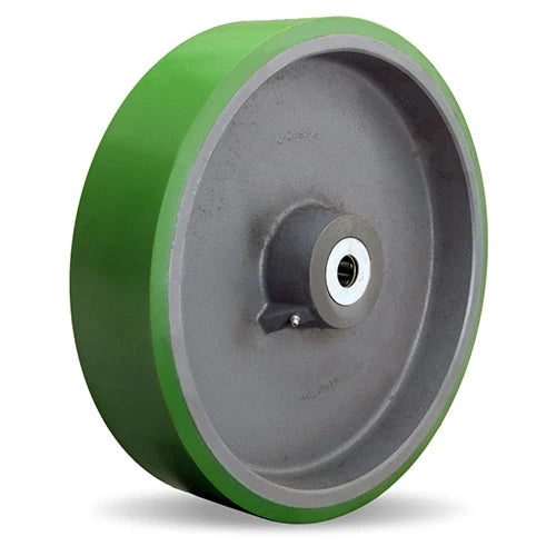 Hamilton Duralast 16x5 Inch Polyurethane Wheel - 7700 lbs Capacity, Cast Iron Core, 1.25" Tapered Roller Bearing Hamilton