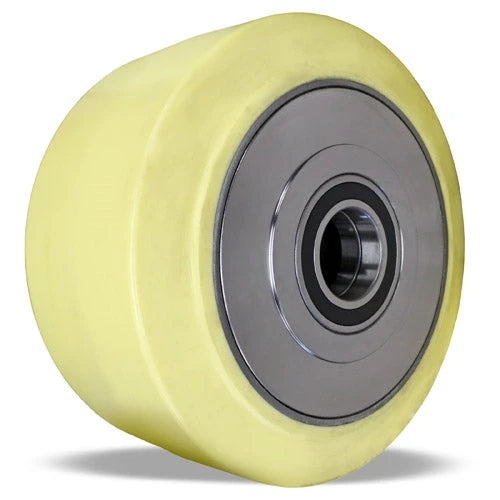 Hamilton TerraTech Ultra 18x9" Press-On Polyurethane Wheel, 15000 lbs Load, 10" Hub, 2" Sealed Bearing Hamilton