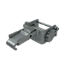 W-20SPW-SILVER Stake Pocket Trailer Winch | High Load Capacity | Versatile Webbing Compatibility CasterHQ