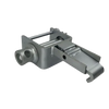 W-20SPW-SILVER Stake Pocket Trailer Winch | High Load Capacity | Versatile Webbing Compatibility CasterHQ