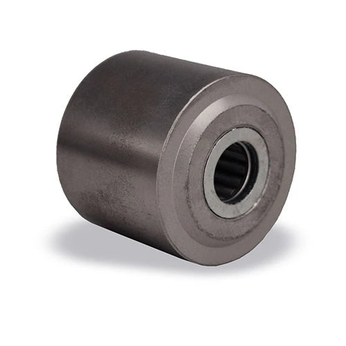 Hamilton Sintered Iron Metal Wheel W-220-M-5/8 - 2 1/2” Diameter, 2" Wide, 2 1/4" Hub Length with 5/8" Straight Roller Bearing for Industrial Applications Hamilton