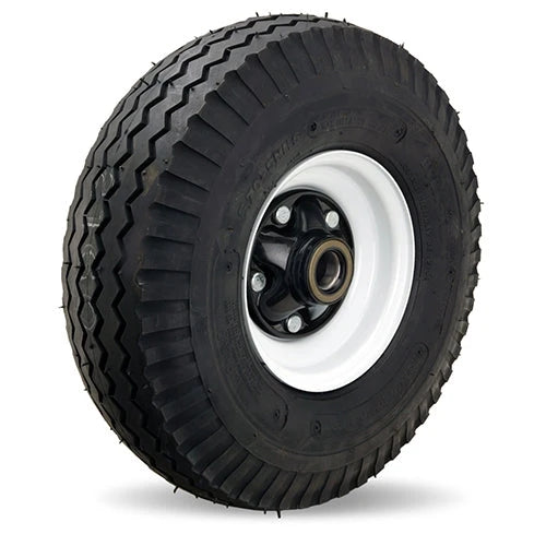 Hamilton Pneumatic Air-Filled Rubber Tired Wheel W-250-PRT-1-1/4, 25” Diameter, 7.5" Wide, 3800 lbs Load Capacity with 1 1/4" Sealed Precision Tapered Roller Bearing Hamilton