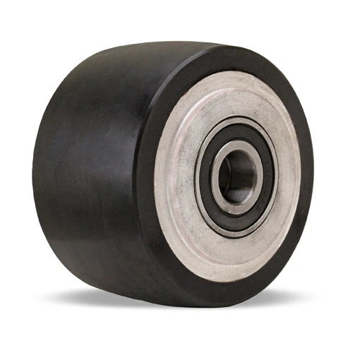 Hamilton Duralast XC70 Polyurethane on Aluminum Wheel 3-1/2" x 2" - W-352-DB70-1/2 with Sealed Precision Ball Bearing Hamilton