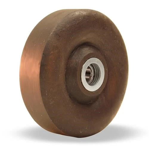 Hamilton 4-inch Diameter High-Heat Scorcher Wheel, 700 lbs Load Capacity, 550°F Heat Resistant, 1 3/8" Wide, 1 1/2" Hub Length, 1/2" Roller Bearing Hamilton