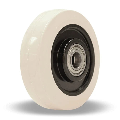 Hamilton Ultratherm High-Heat Noiseless Wheel, 4" Dia x 1-3/8" W, 260 lbs Load Capacity, 572°F Heat-Resistant, 3/8" Stainless BB - Durable Industrial Caster Hamilton
