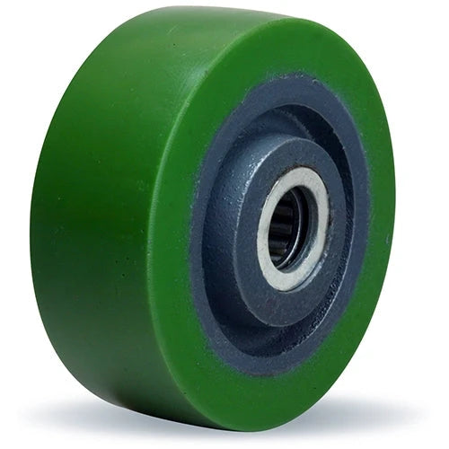 Hamilton Duralast Polyurethane Wheel - 4" Dia x 1.5" W, 675 lbs Load, Cast Iron, 1.75" Hub, 5/8" Bearing Hamilton