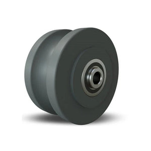 Hamilton W-420-150-NYUB-1/2 4" x 2" Nylast U-Grooved Wheel – 6500 lb
