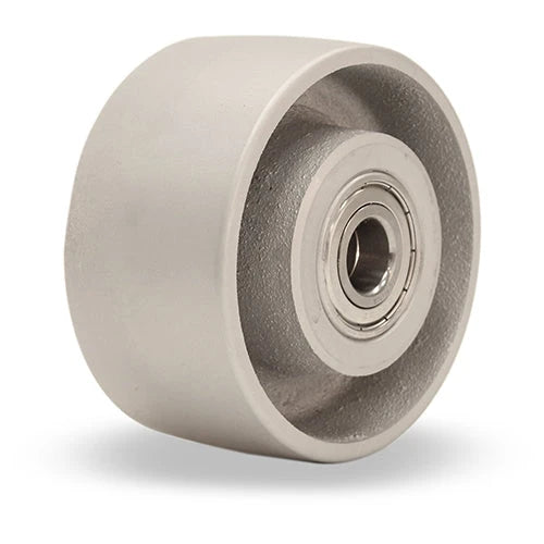 Hamilton W-420-HMB-1/2 High Heat Metal Wheel: 4" Diameter, 750°F Heat Resistant with Precision Ball Bearings for Industrial Use Hamilton