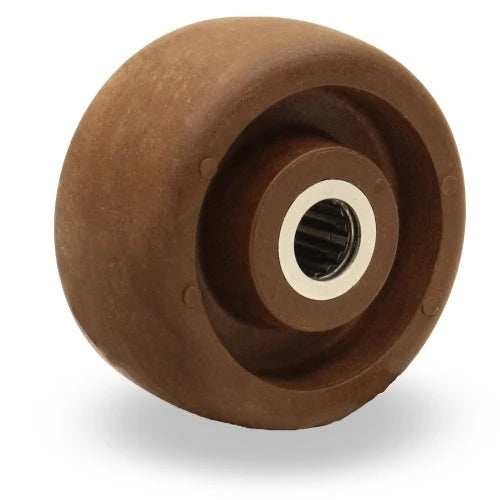 Hamilton Scorcher High-Heat Wheel, 800 lbs Capacity, 4"D x 2"W, 550°F Heat Resistant, 2 3/16" Hub, 1/2" Roller Bearing Hamilton