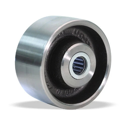 Hamilton W-420-HSB-1/2 Stainless Steel Wheel - 4" Diameter, 2" Width, 750°F High Heat Resistant, with Precision Ball Bearings for Industrial Use Hamilton