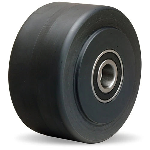 Hamilton Nylast Wheel - 4" Diameter, 2" Width, 2.5" Hub Length, 2000 lbs Load Capacity - High Performance Cast Nylon with 1/2" Stainless Steel Precision Ball Bearing Hamilton