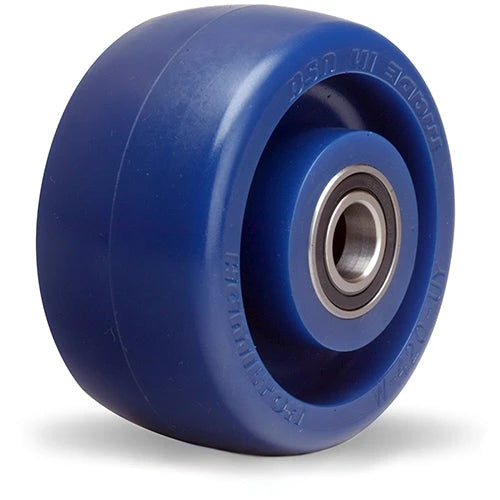 Hamilton W-420-UYB-1/2 Unilast Solid Polyurethane Wheel - 4x2 inch, Durable 75D, 1/2" Sealed Precision Ball Bearing for Industrial Use Hamilton