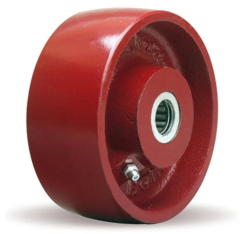 Hamilton Metal Wheel 5" Diameter 1.5" Wide - W-515-M-3/4 with 3/4" Straight Roller Bearing for Heavy-Duty Use Hamilton