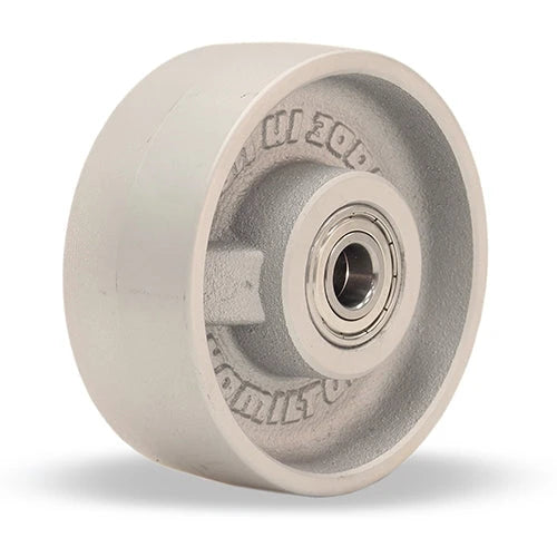 Hamilton High Heat Metal Wheel W-520-HMB-1/2: 5" Diameter, 2" Width, 750F Resistance - Precision Ball Bearings for Industrial Use Hamilton