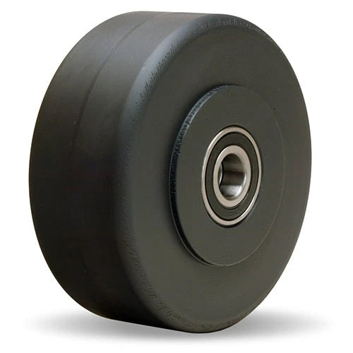 Hamilton Nylast High-Performance Cast Nylon Wheel 5" x 2" - W-520-NYB-1/2 with Precision Ball Bearing for Industrial Use Hamilton