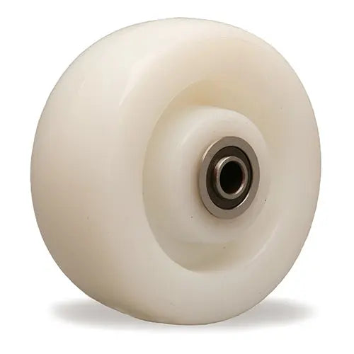 Hamilton White Nylon Wheel - 5" x 2" | 1/2" Stainless Steel Bearing | Industrial Grade -  | CasterHQ