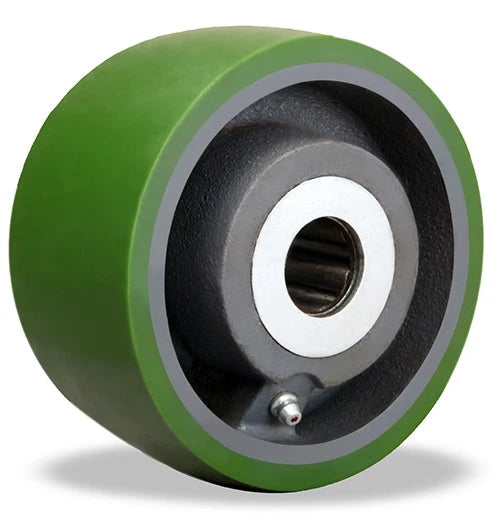Hamilton W-525-DL-1-15/16 Wheel - Duralast Polyurethane on Cast Iron, 5" Diameter, Heavy-Duty Use Hamilton