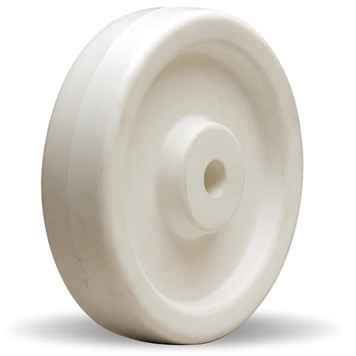 Aqualite Polyolefin Wheel 6x1.5 - White | 6" Diameter, 1.5" Wide, 1.63" Hub Length, 5/8" Bore Hamilton