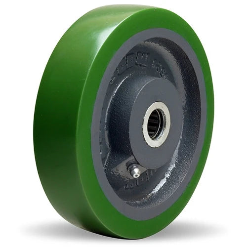 Hamilton W-615-DT-3/4 Duralast Wheel - 6" Polyurethane on Cast Iron with Precision Tapered Roller Bearings for Heavy-Duty Use Hamilton