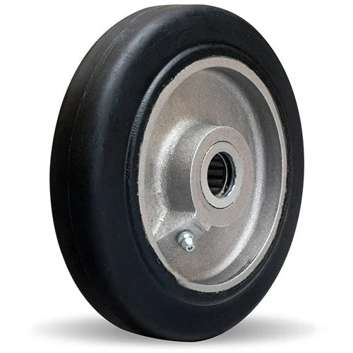 Hamilton 6" Moldon Neoprene Rubber Caster Wheel - 280 lbs. Load Capacity Hamilton