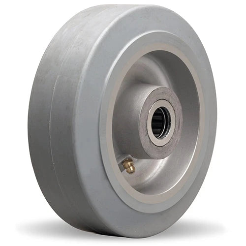 Hamilton 6x2 Aluminum Wheel with Non-Marking Rubber - High Load Capacity Hamilton