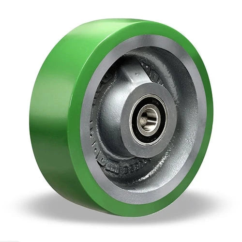Hamilton W-620-DB-1/2 Duralast Polyurethane Wheel - 6"x2" with 1/2" Precision Bearing for Industrial Use Hamilton