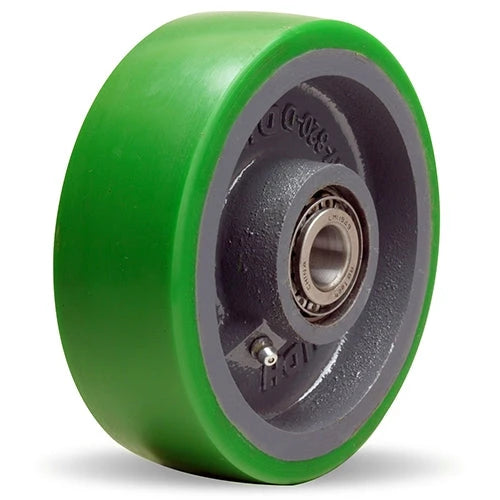 Hamilton W-620-DT-3/4 Duralast Wheel - 6" Polyurethane on Cast Iron with Precision Tapered Roller Bearing for Heavy-Duty Use Hamilton