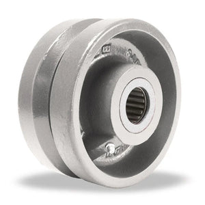 Hamilton W-620-HVB-1/2 6"x2" Metal V-Grooved Wheel – 800 lb