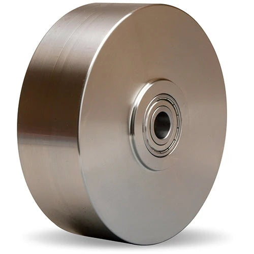 Hamilton Stainless Steel Wheel W-620-SZ-3/4 - 6” Diameter, 2" Wide, 2 1/4" Hub Length with 3/4" Delrin Bearing - High-Performance Industrial Mobility Hamilton