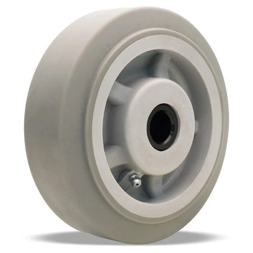 Hamilton Versa-Tech Gray Rubber Wheel | 6x2x2.19 | 410 lbs. Load Capacity Hamilton