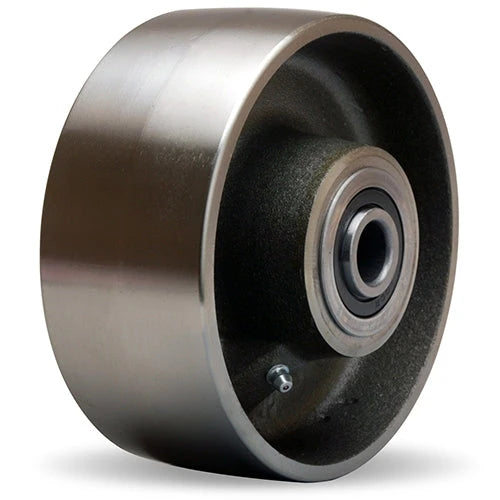 6" Diameter x 2 1/2" Wide Forged Steel Wheel with 3/4" Precision Ball Bearing, 3500 lbs Load Capacity Hamilton