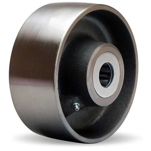 Hamilton Forged Steel Wheel 6 Inch Diameter x 2 1/2 Inch Wide x 3 1/4 Inch Hub Length with 1 15/16 Inch Plain Bore - Model W-625-FSL-1-15/16 Hamilton