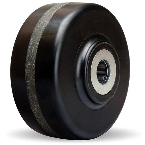 Hamilton Plastex Phenolic Wheel W-625-P-1-1/4: 6" Diameter, 2 1/2" Wide, 3 1/4" Hub - Industrial Strength with 1-1/4" Bearing Hamilton