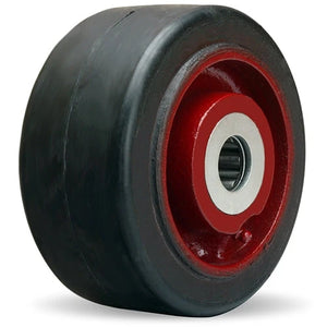 Hamilton W-630-RL-1-15/16 6"x3" Mold-on Rubber Wheel – 1 15/16" Bore
